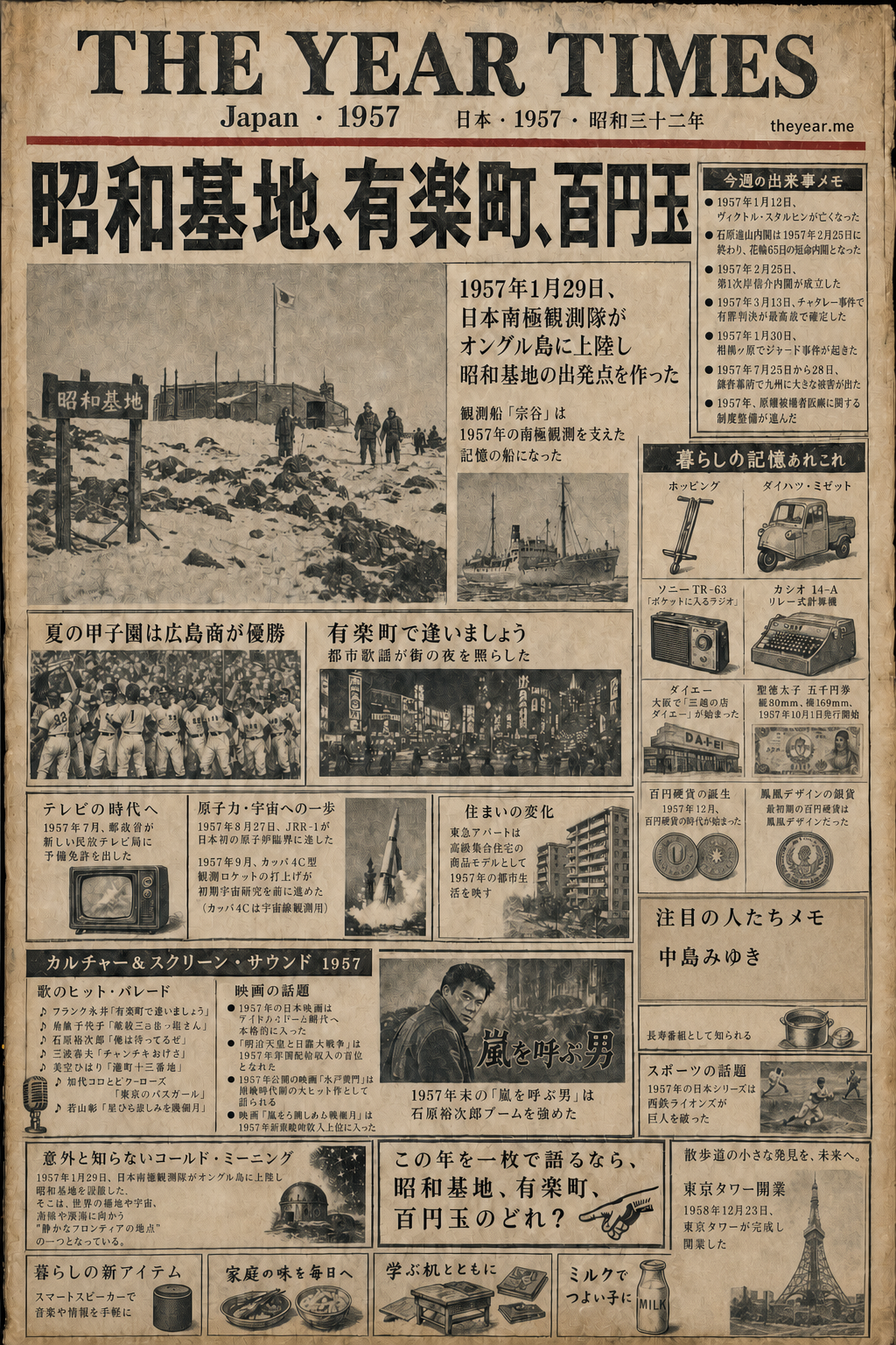 1957 spot-the-error The Year Times
