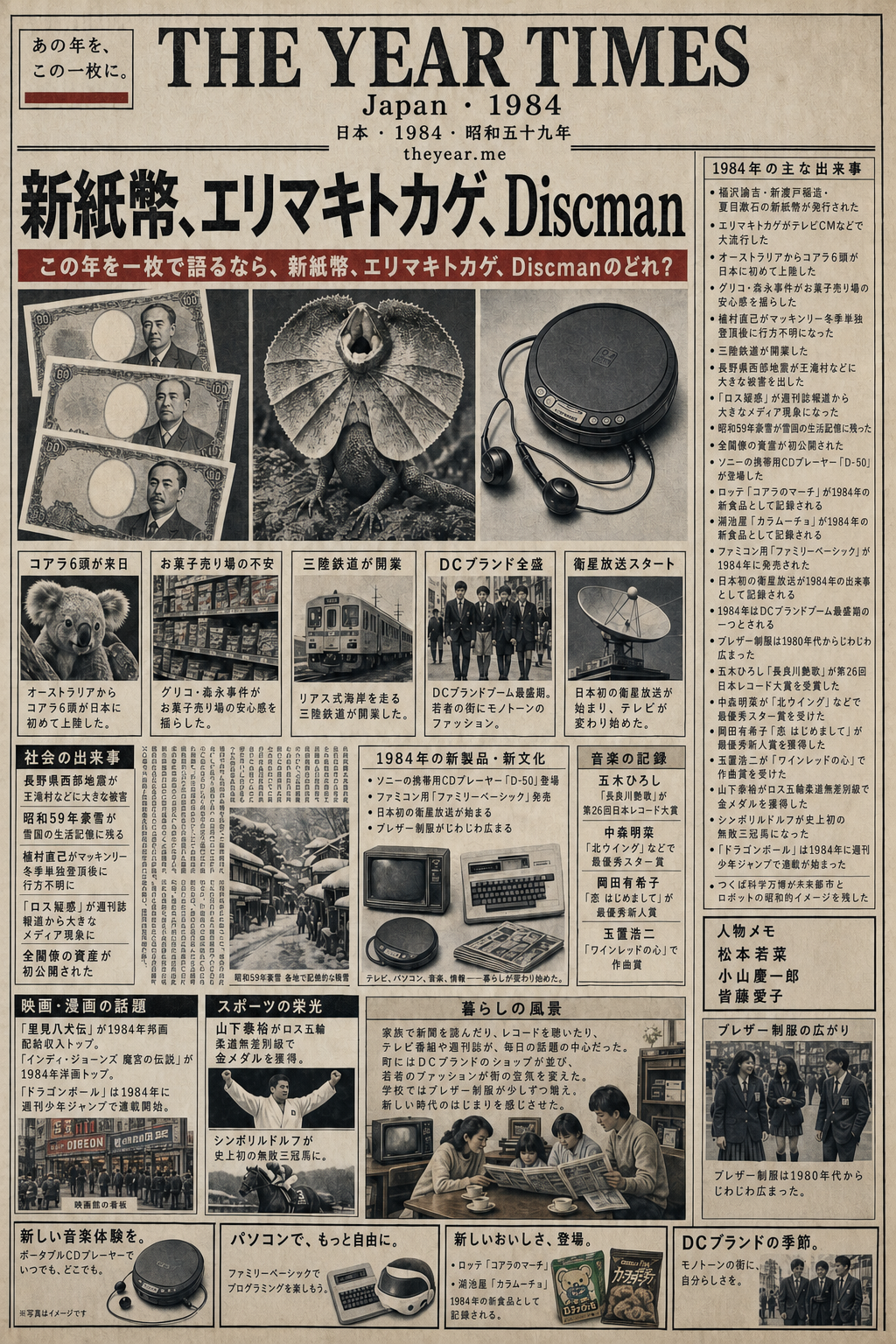 1984 spot-the-error The Year Times